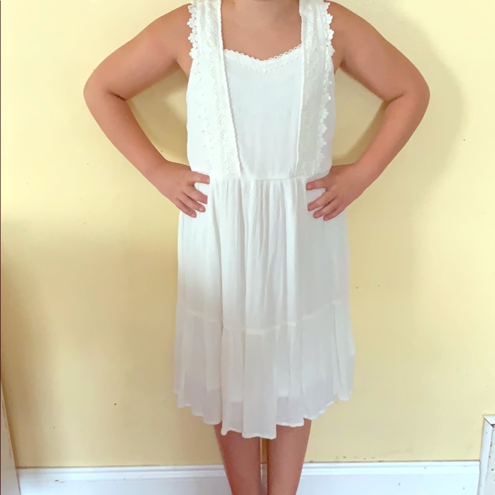 Cute white sundress
